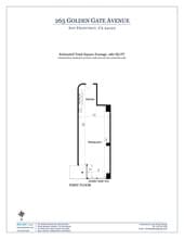 263-265 Golden Gate Ave, San Francisco, CA à louer Plan de site– Image 1 sur 18