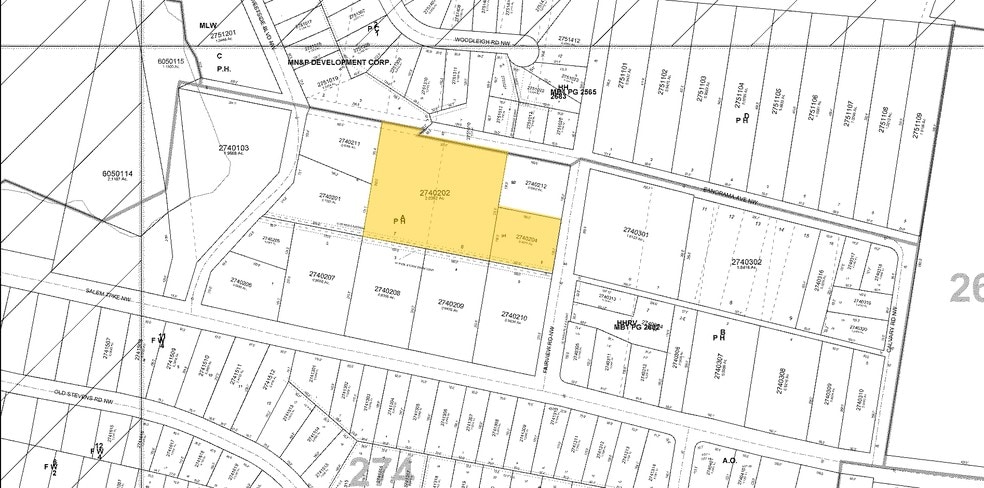 3816 Panorama Ave NW, Roanoke, VA à vendre - Plan cadastral – Image 2 sur 34