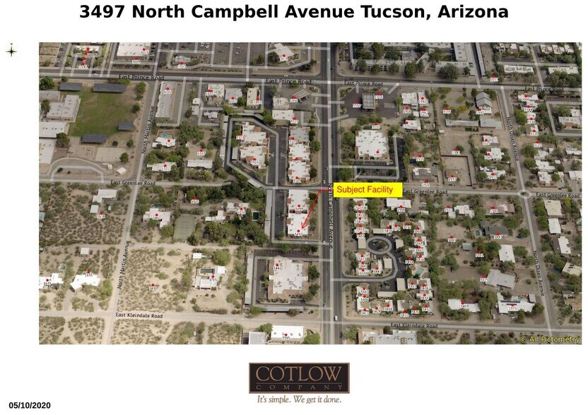 3497 N Campbell Ave, Tucson, AZ à louer - Photo de l’immeuble – Image 2 sur 4
