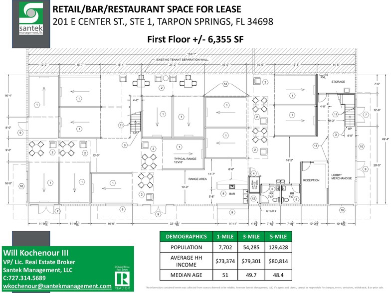 201 E Center St, Tarpon Springs, FL à louer - Photo de l’immeuble – Image 3 sur 72