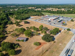 SEC of US-380 & CR-1034, Bridgeport, TX - VUE AÉRIENNE  vue de carte