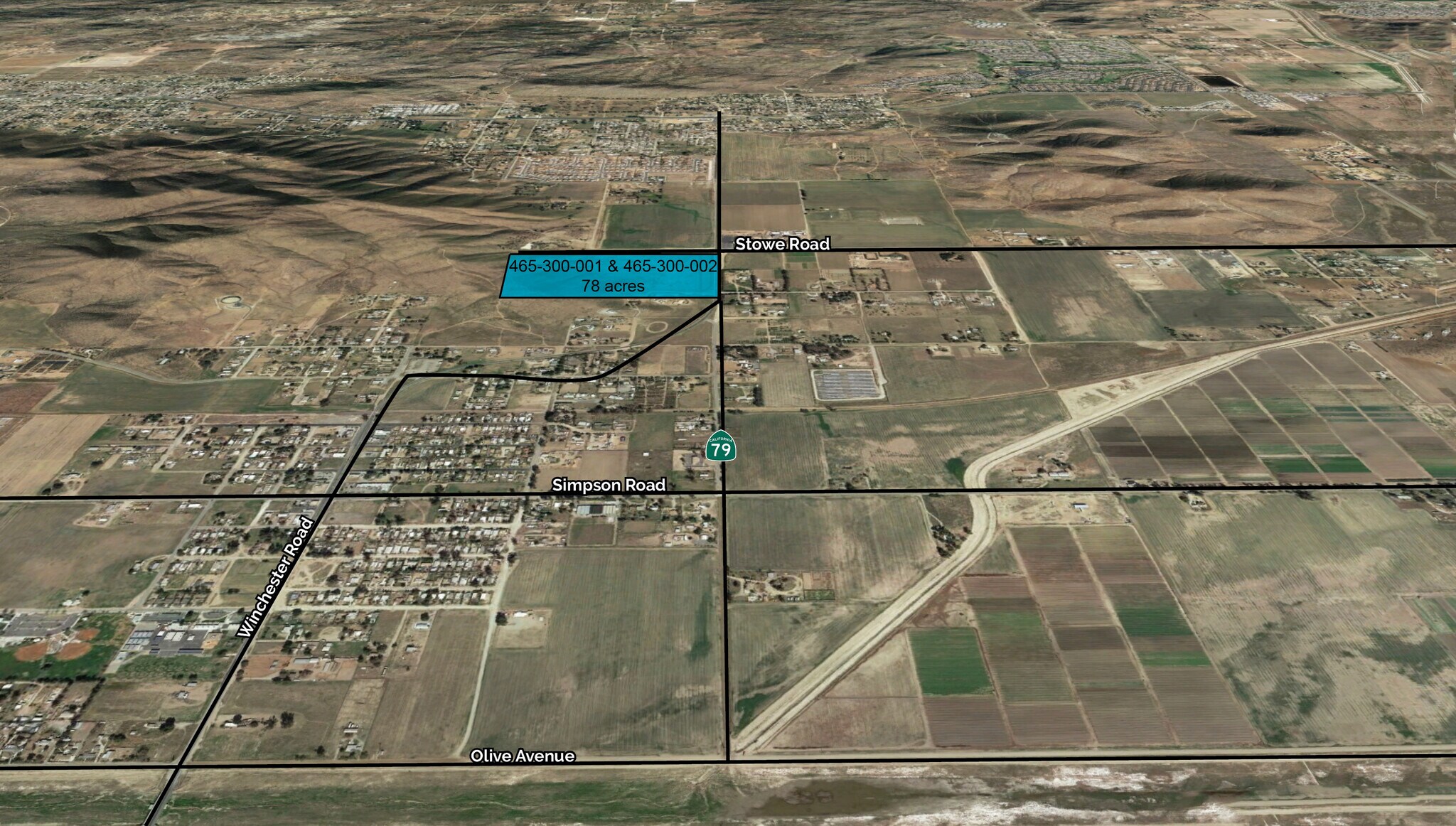Stowe Rd, Winchester, CA à vendre Photo de l’immeuble– Image 1 sur 2