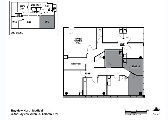 3292 Bayview Ave, Toronto, ON à louer Plan d’étage– Image 1 sur 1