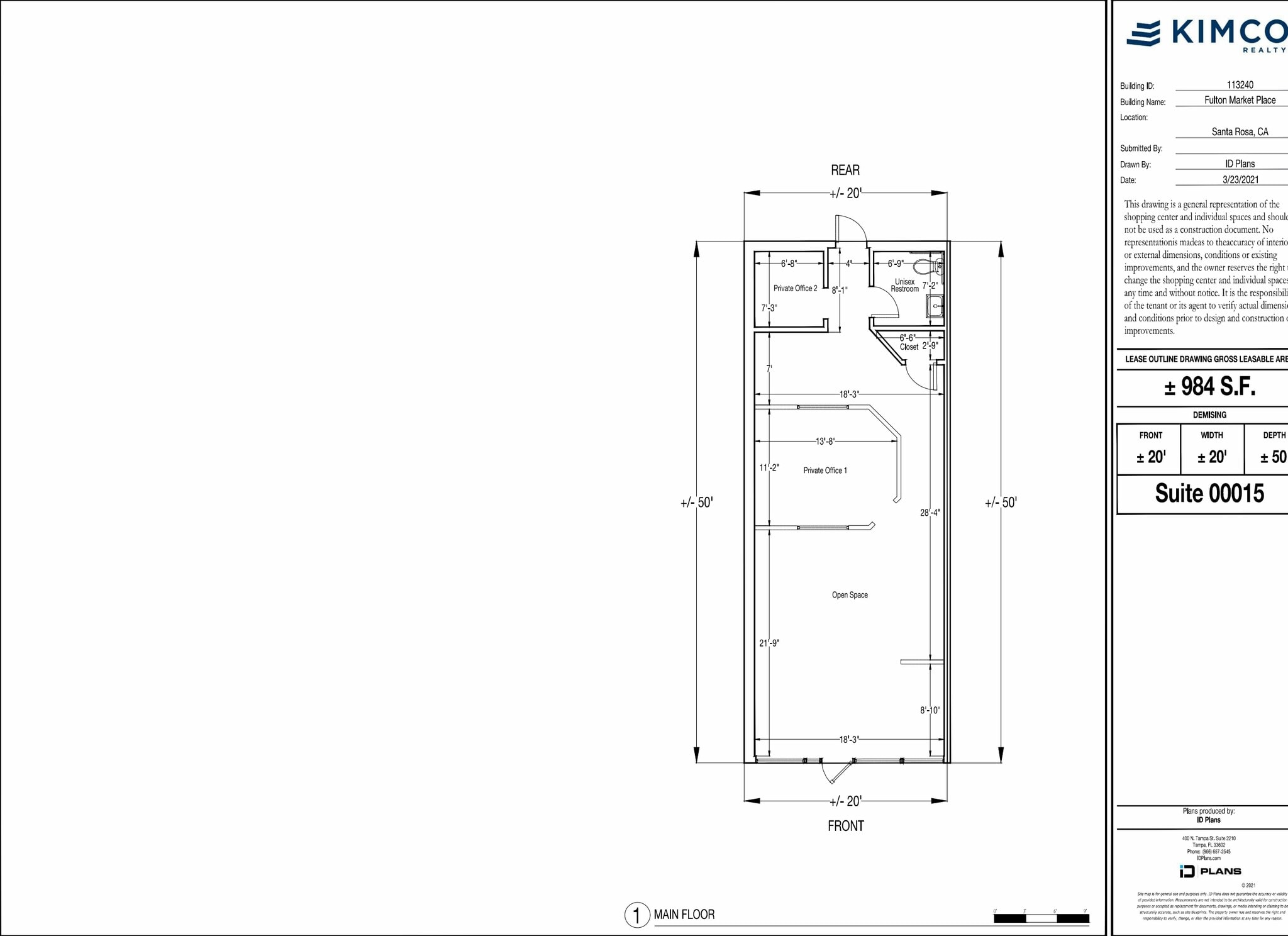 1407-2575 Fulton Rd, Santa Rosa, CA à louer Plan d’étage– Image 1 sur 1