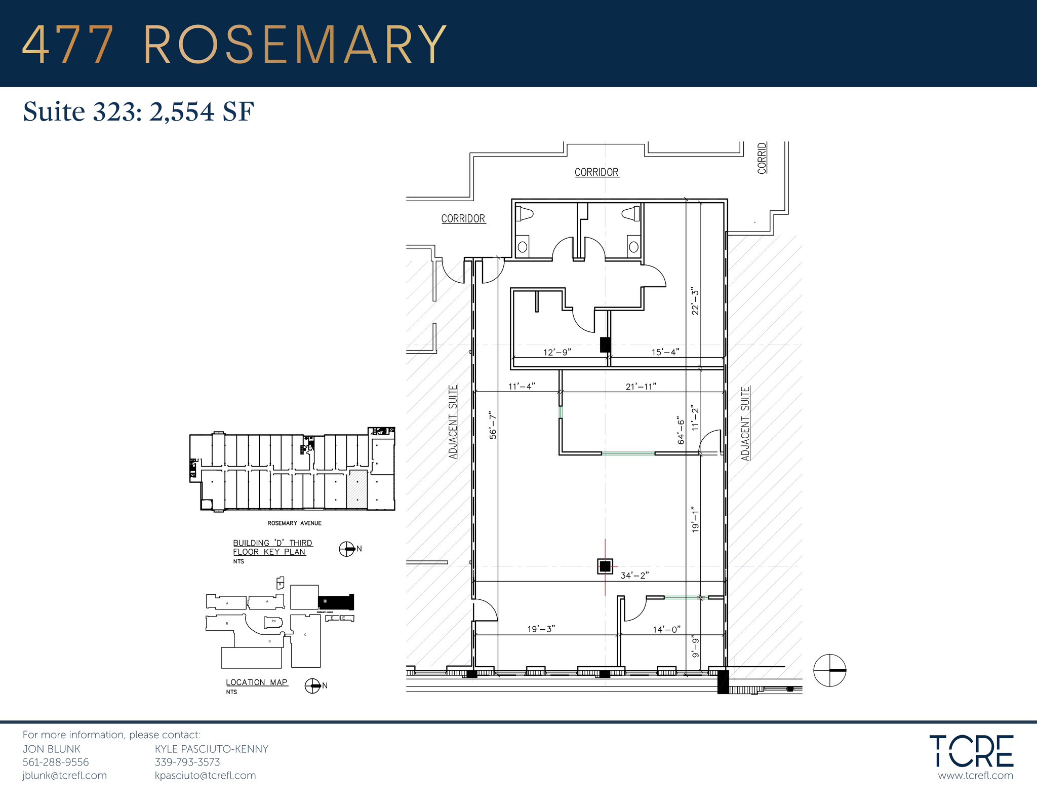 477 S Rosemary Ave, West Palm Beach, FL à louer Plan de site– Image 1 sur 1