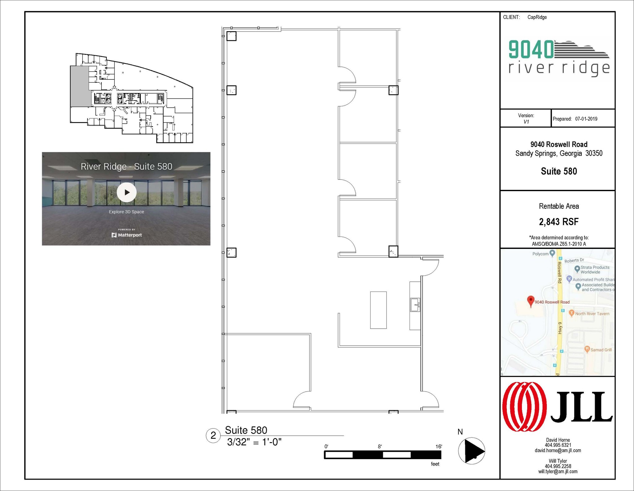 9040 Roswell Rd, Atlanta, GA à louer Plan d’étage– Image 1 sur 1
