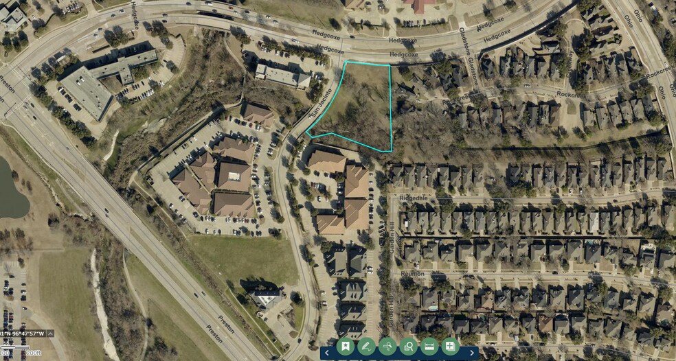 San Jacinto Pl., Plano, TX à louer - Aérien – Image 1 sur 1