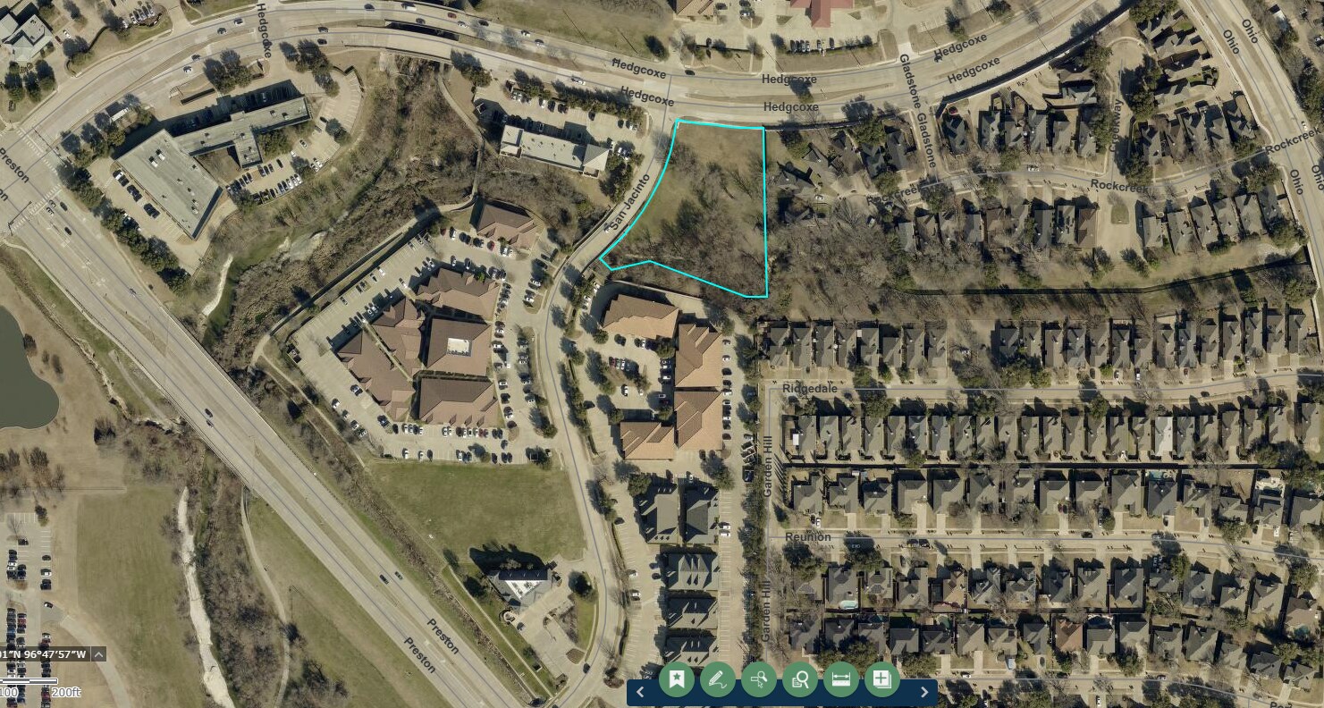 San Jacinto Pl., Plano, TX à louer Aérien– Image 1 sur 2