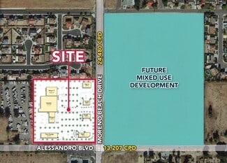 Plus de détails pour Moreno Beach Gateway, Moreno Valley, CA - Local commercial à louer