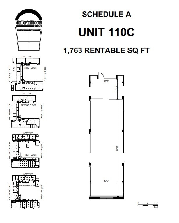 219 Dufferin St, Toronto, ON à louer Plan d’étage– Image 1 sur 1