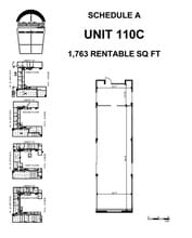 219 Dufferin St, Toronto, ON à louer Plan d’étage– Image 1 sur 1