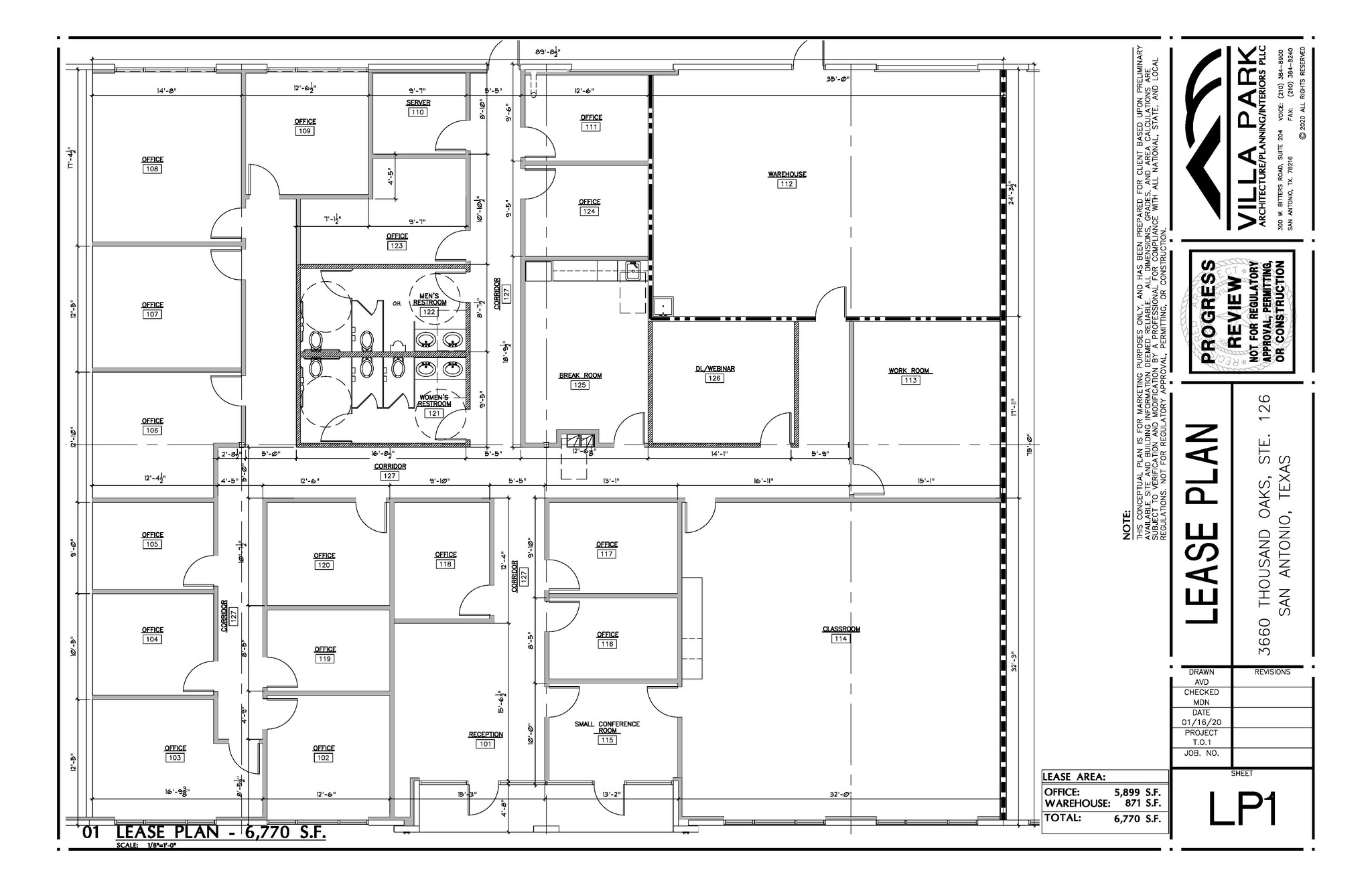 3660 Thousand Oaks Dr, San Antonio, TX à louer Plan d’étage– Image 1 sur 1