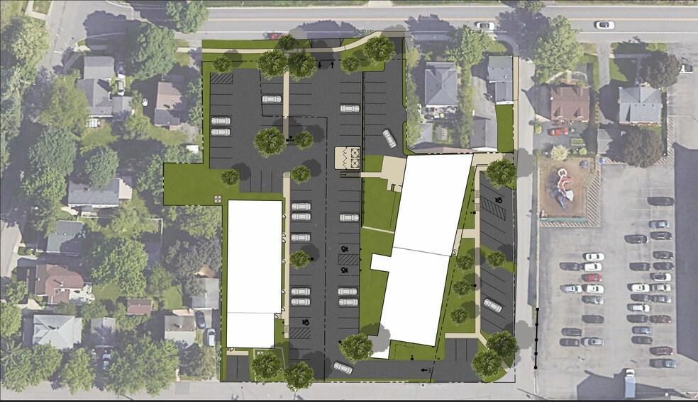 26 W Spring St, Amherst, NY à vendre - Plan de site – Image 2 sur 4