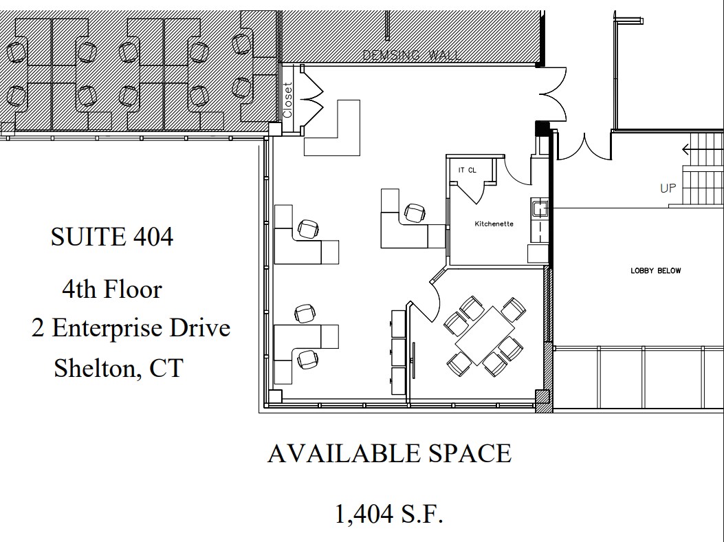 2 Enterprise Dr, Shelton, CT à louer Plan d’étage– Image 1 sur 1
