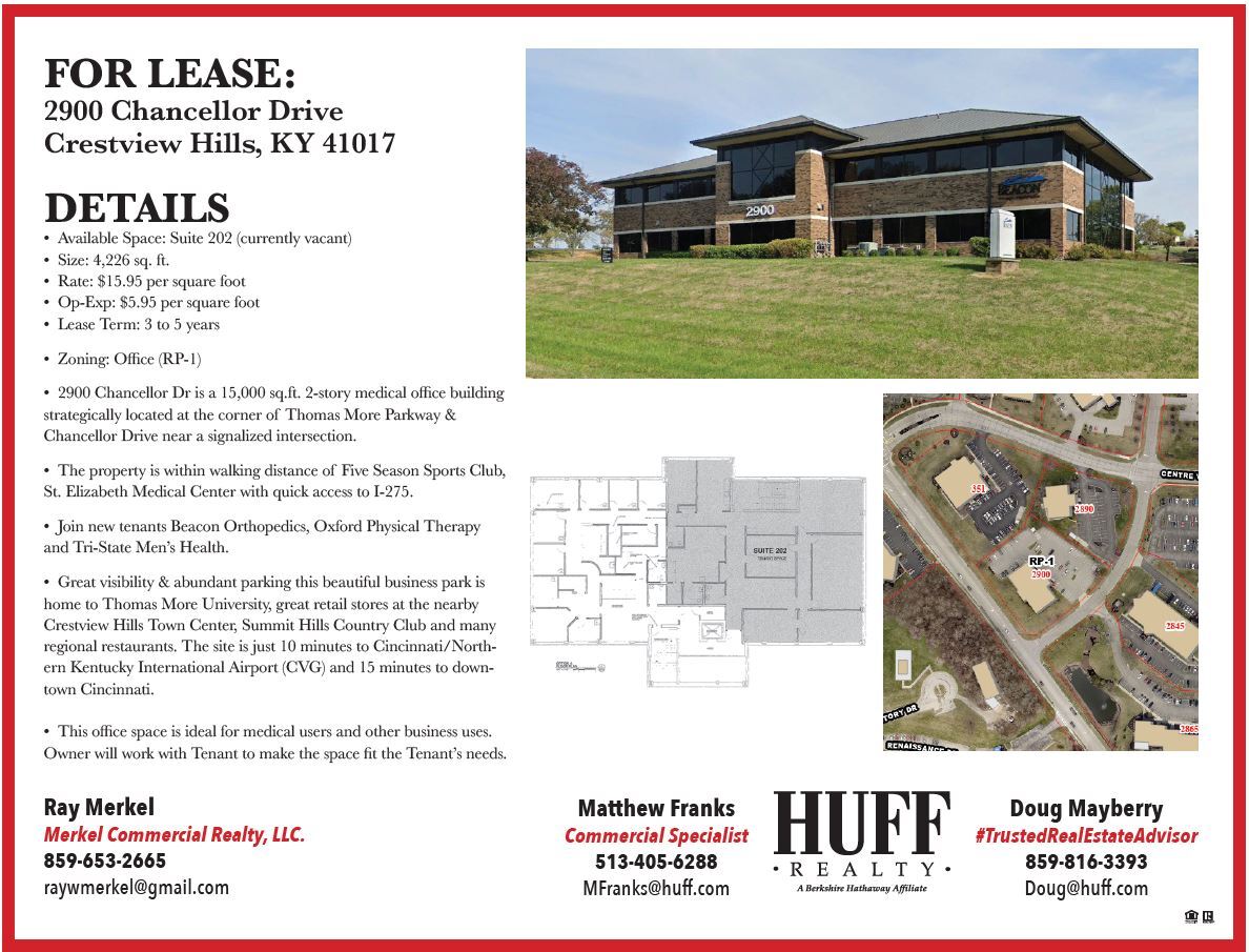 2900 Chancellor Dr, Crestview Hills, KY à louer Photo de l’immeuble– Image 1 sur 1