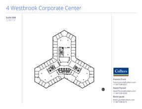 4 Westbrook Corporate Ctr, Westchester, IL à louer Plan d’étage– Image 1 sur 1