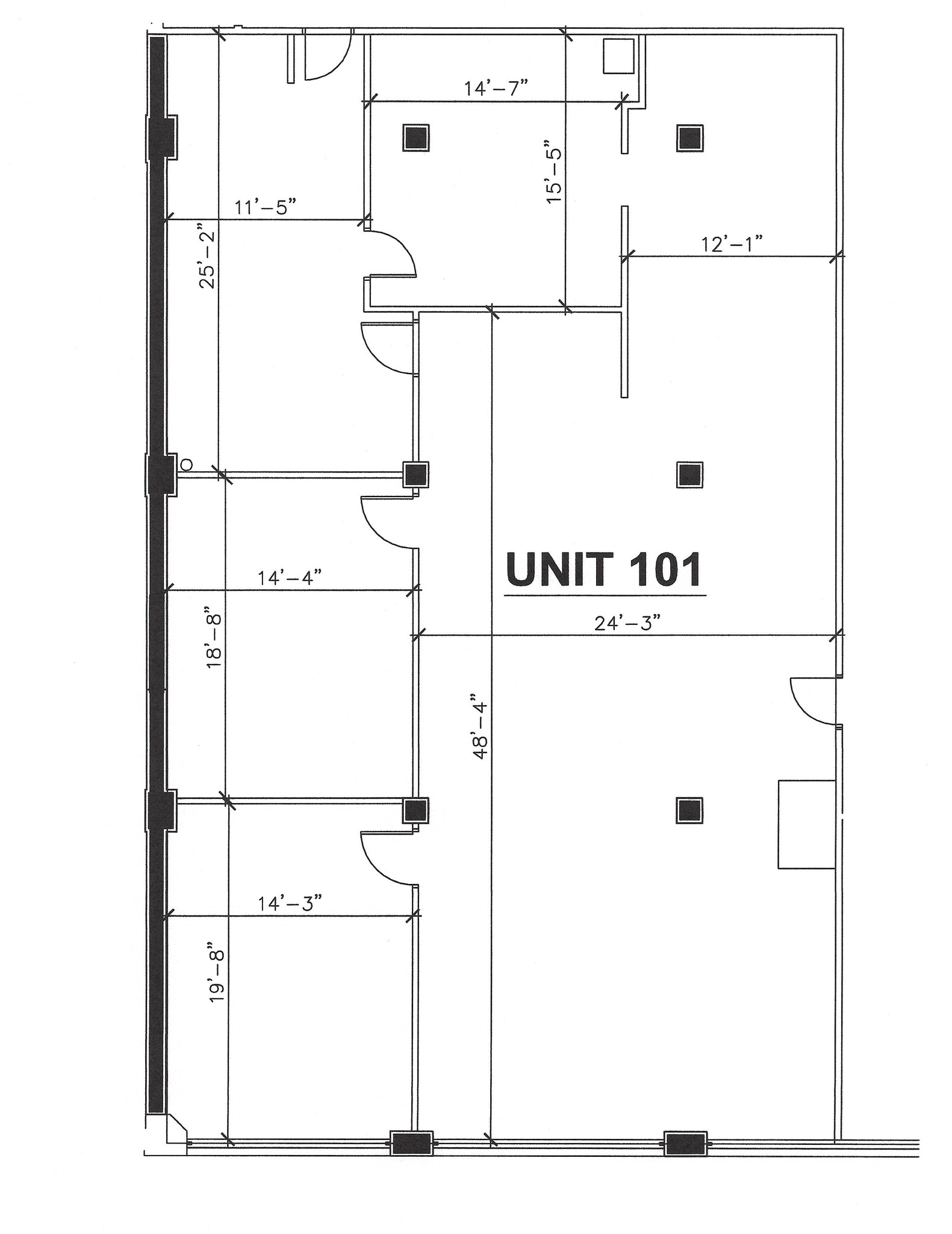 119-129 Braintree St, Allston, MA à louer Plan d’étage– Image 1 sur 1