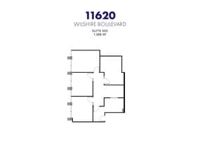 11620 Wilshire Blvd, Los Angeles, CA à louer Plan d’étage– Image 1 sur 1