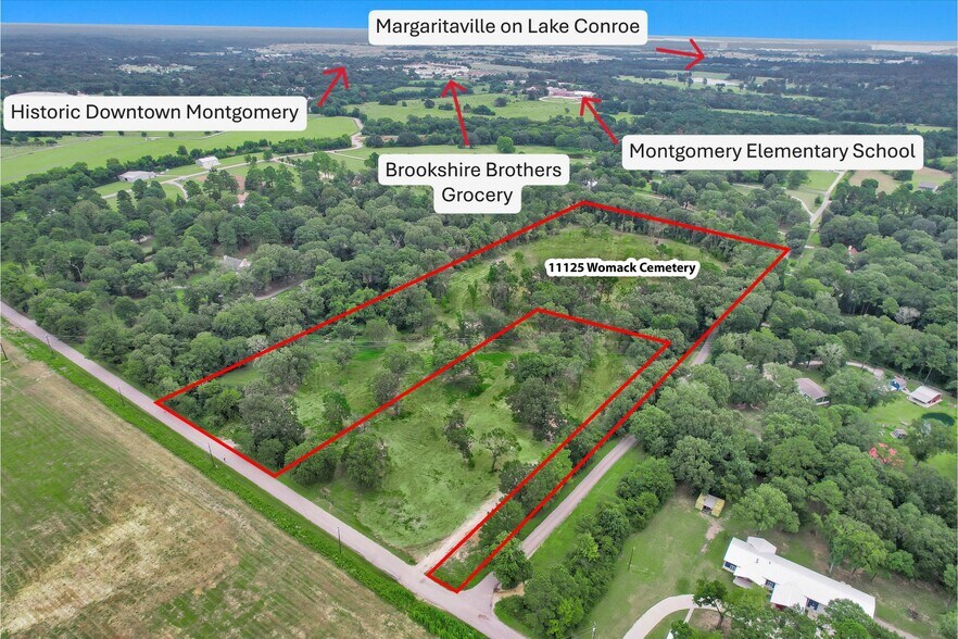 10.548 Acres, Montgomery, TX à vendre - Photo de l’immeuble – Image 3 sur 12