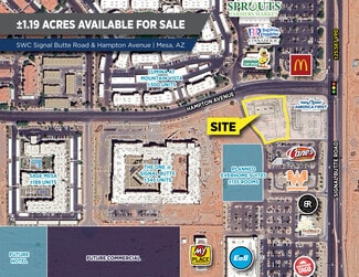 Plus de détails pour SWC Signal Butte Rd & Hampton Ave, Mesa, AZ - Terrain à vendre