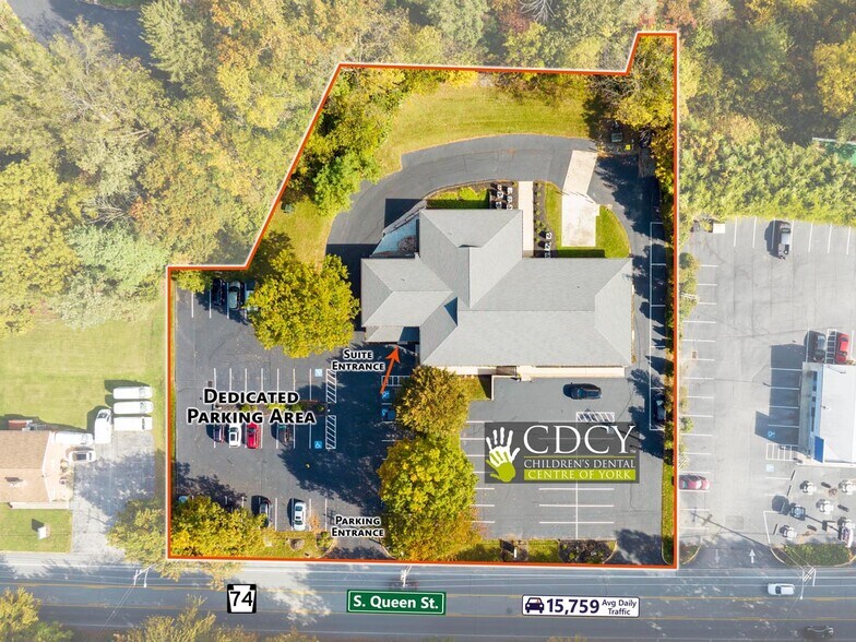 1399 S Queen St, York, PA à louer - Aérien – Image 3 sur 6