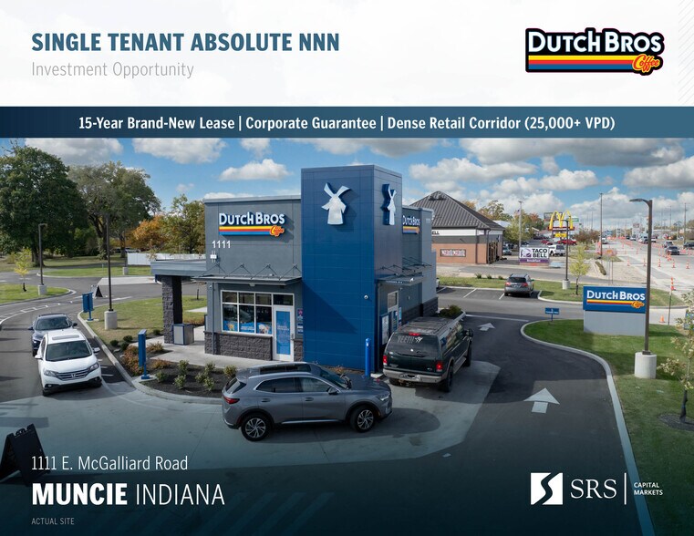 1111 E McGalliard Rd, Muncie, IN à vendre - Photo de l’immeuble – Image 1 sur 10