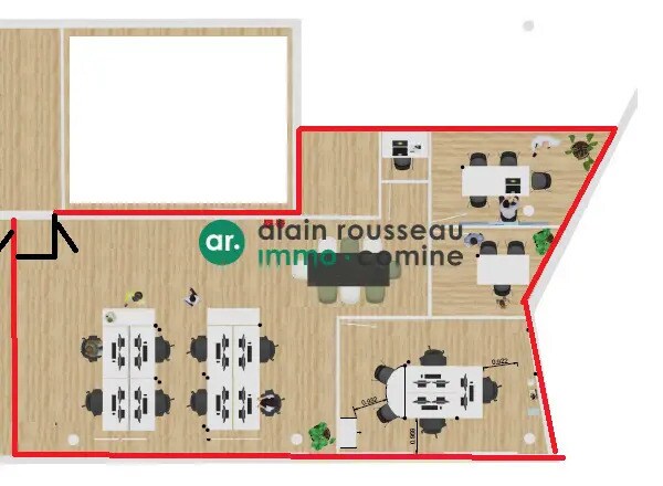 Bureau dans Angers à louer - Photo de l’immeuble – Image 2 sur 3
