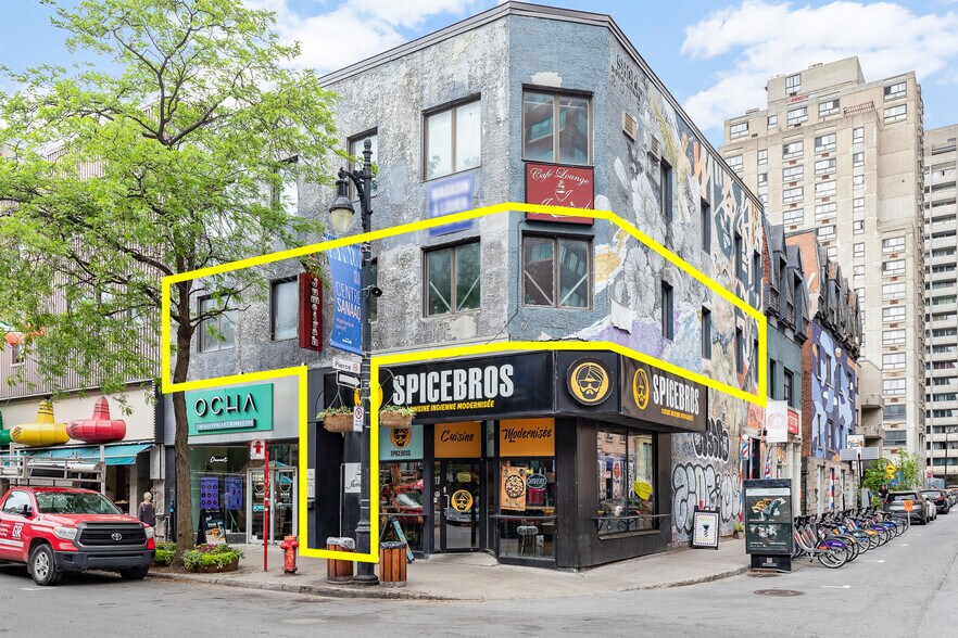 1645-1651 Rue Sainte-Catherine O, Montréal, QC à louer - Photo de l’immeuble – Image 1 sur 4