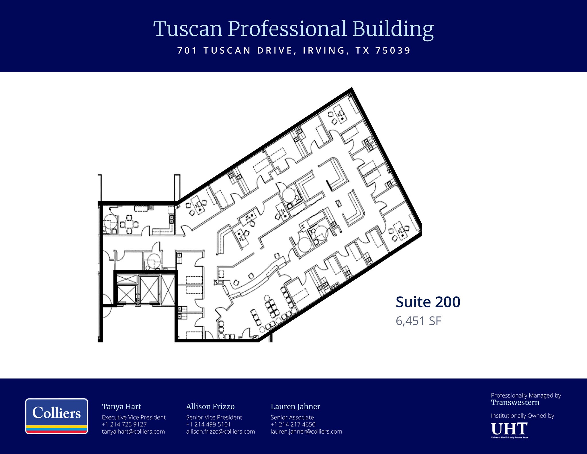 701 Tuscan Dr, Irving, TX à louer Plan d’étage– Image 1 sur 1