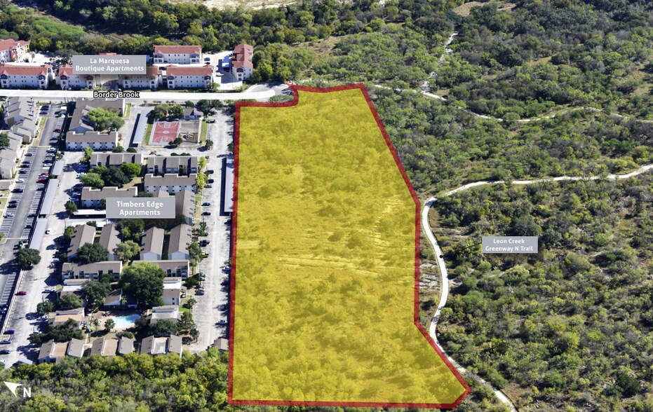 6903 Border Brook, San Antonio, TX à vendre - Aérien – Image 2 sur 3