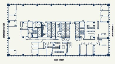 50 California St, San Francisco, CA à louer Plan d’étage– Image 1 sur 1
