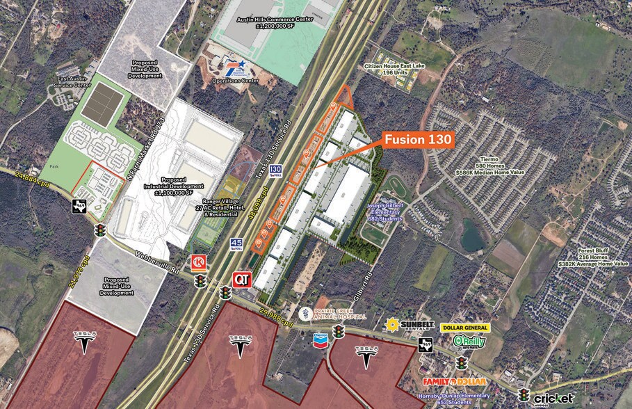 SH 130 & FM 969, Austin, TX à vendre - Photo de l’immeuble – Image 3 sur 3