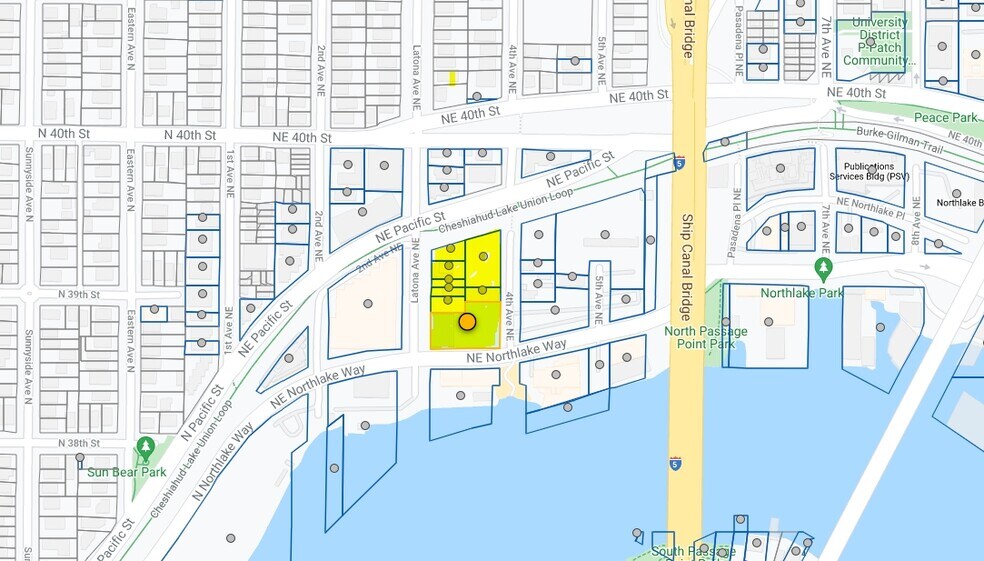 3800 Latona Ave NE, Seattle, WA à louer - Plan cadastral – Image 1 sur 1