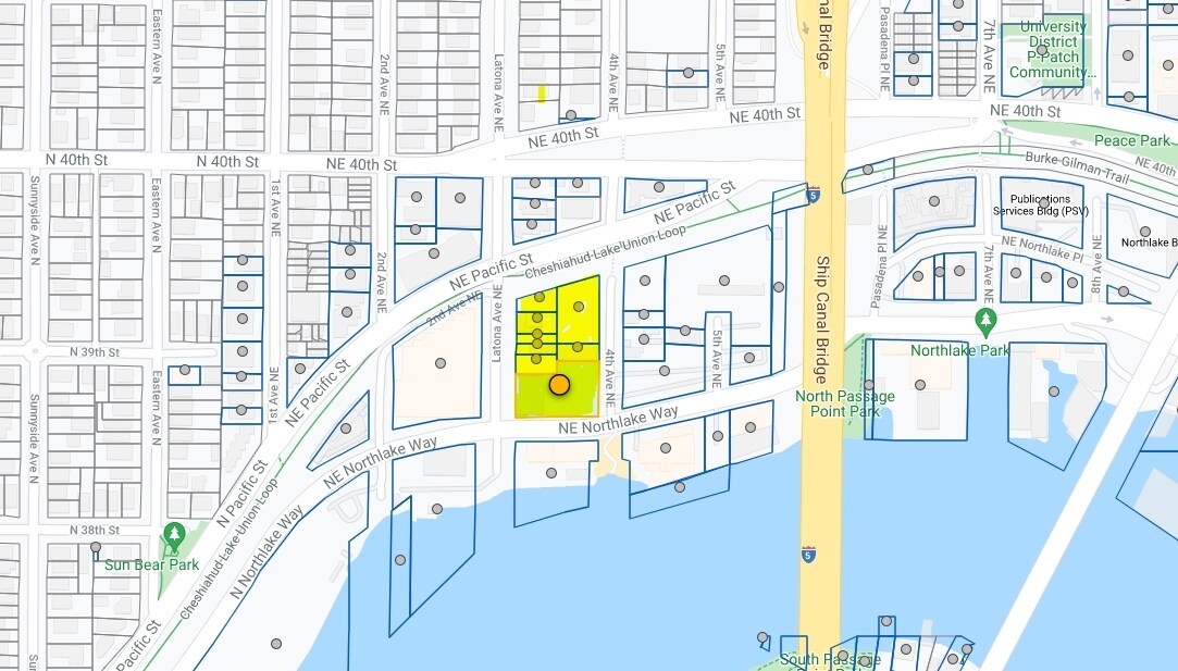 3800 Latona Ave NE, Seattle, WA à louer Plan cadastral– Image 1 sur 2