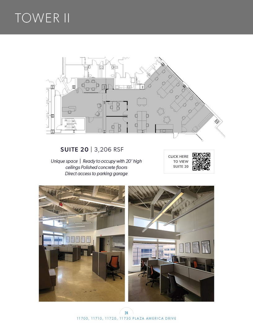 11700 Plaza America Dr, Reston, VA à louer Plan d’étage– Image 1 sur 1