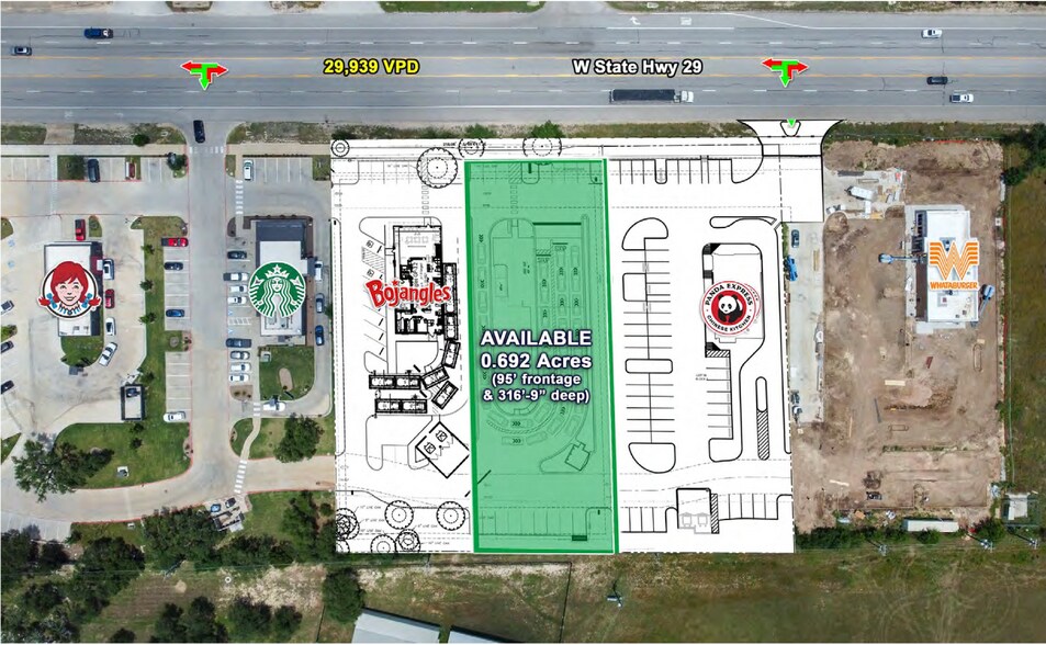 13003 W State Highway 29, Liberty Hill, TX à louer - Photo de l’immeuble – Image 3 sur 8