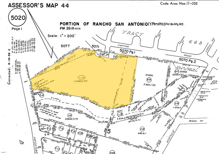 276 Hegenberger Rd, Oakland, CA à louer - Plan cadastral – Image 2 sur 3