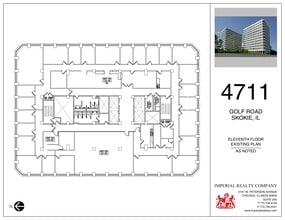 4709-4711 Golf Rd, Skokie, IL à louer Plan de site– Image 1 sur 5