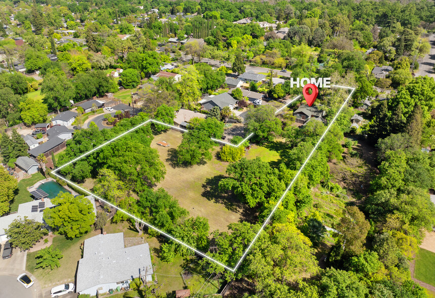 1258 Filbert Ave, Chico, CA à vendre - Aérien – Image 3 sur 11
