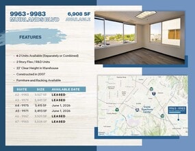 9963-9987 Muirlands Blvd, Irvine, CA à louer Photo intérieure– Image 2 sur 6