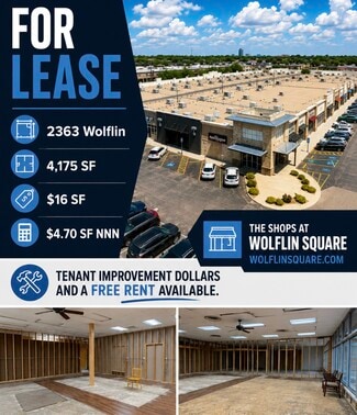 Plus de détails pour 2401-2493 Interstate 40 W, Amarillo, TX - Local commercial à louer