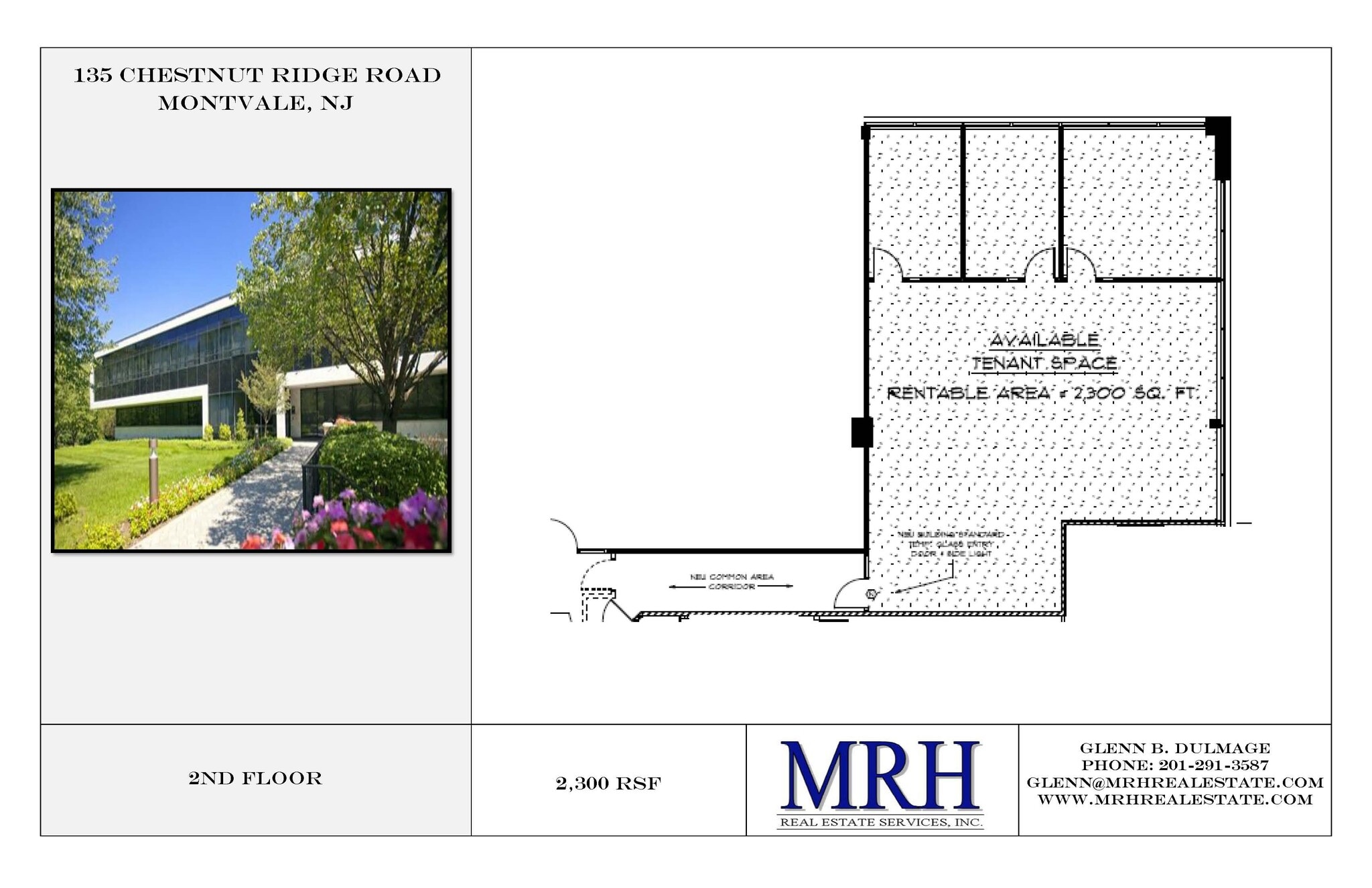 135 Chestnut Ridge Rd, Montvale, NJ à louer Plan d’étage– Image 1 sur 1