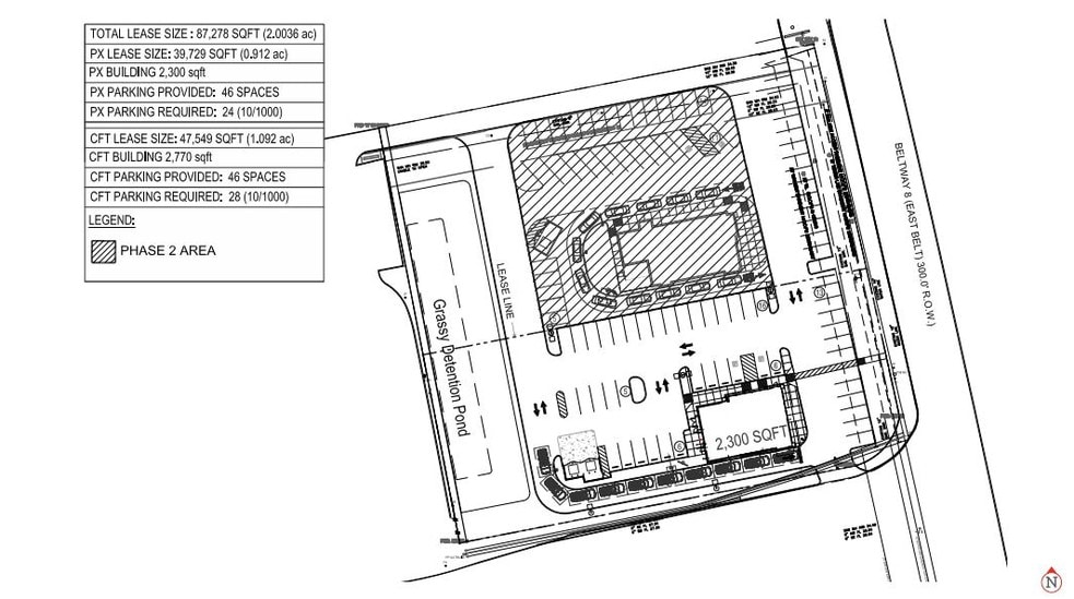 NWQ E Sam Houston Pkwy N & Wallisville Rd, Houston, TX à louer - Plan de site – Image 3 sur 3
