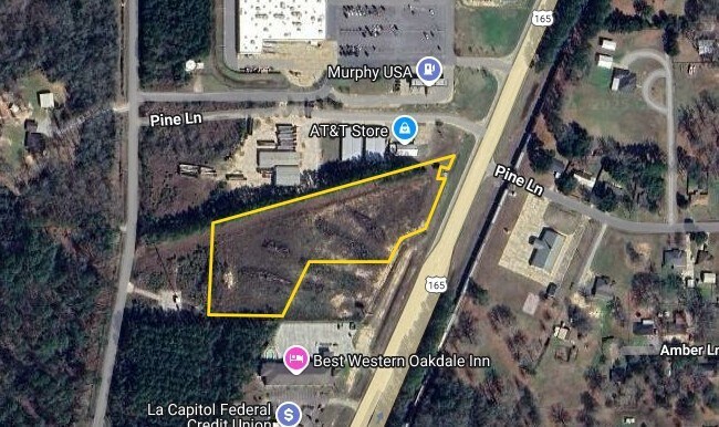 0 LA 165 South hwy, Oakdale, LA à vendre - Aérien – Image 1 sur 3