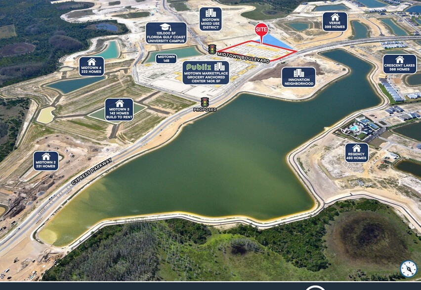 Cypress Parkway Pky, Babcock Ranch, FL à louer - Plan de site – Image 3 sur 3