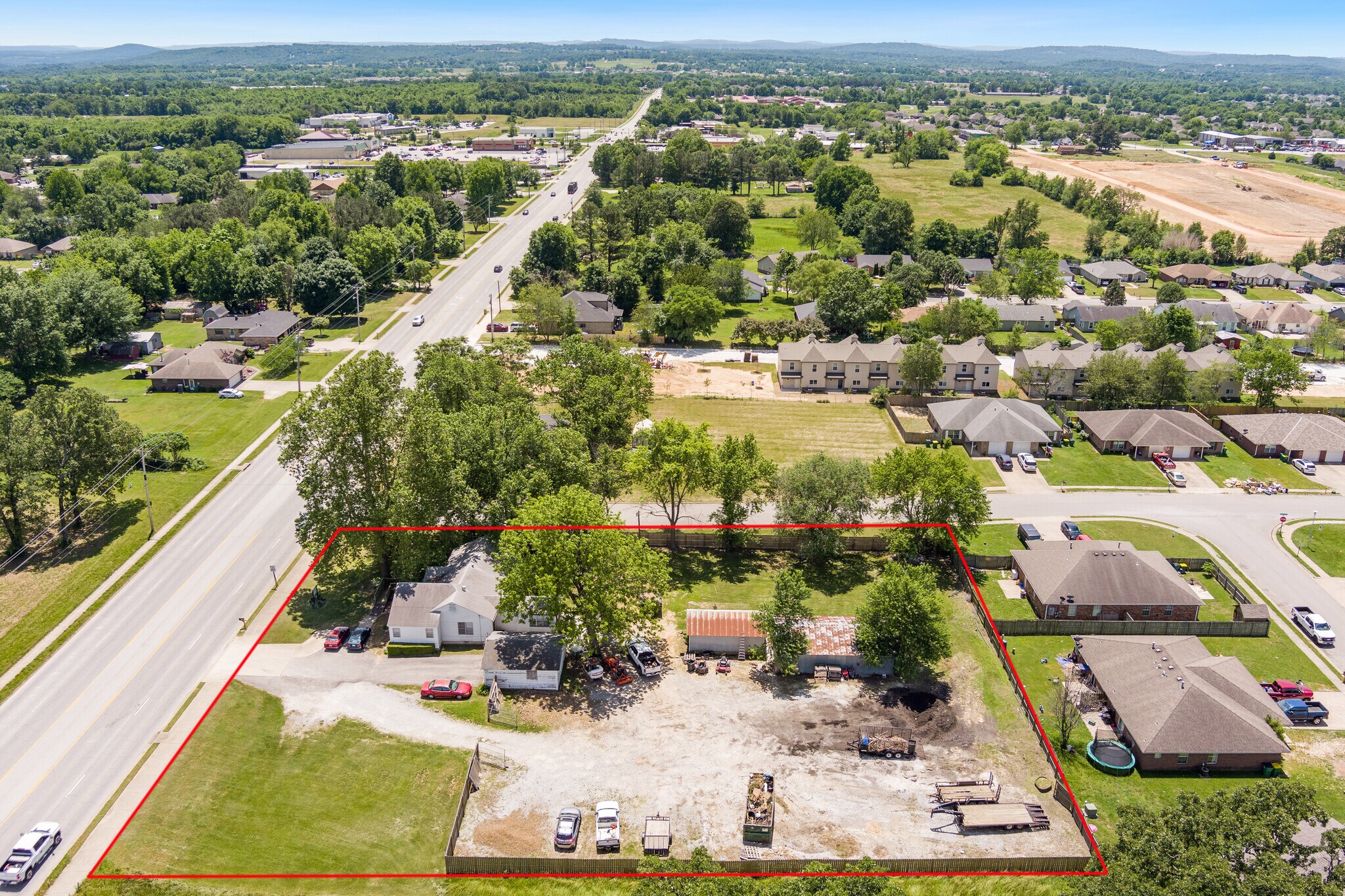 1380 Butterfield Coach Rd, Springdale, AR à vendre Aérien– Image 1 sur 13