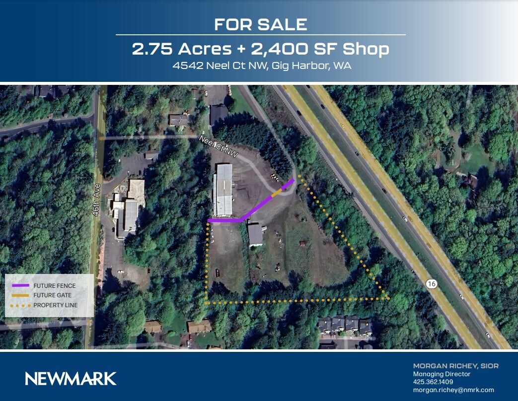 4542 Neel Ct NW, Gig Harbor, WA à vendre Photo de l’immeuble– Image 1 sur 2