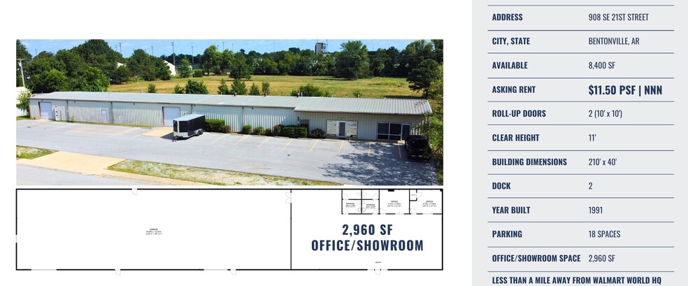908 SE 21st St, Bentonville, AR à louer - Photo de l’immeuble – Image 2 sur 13