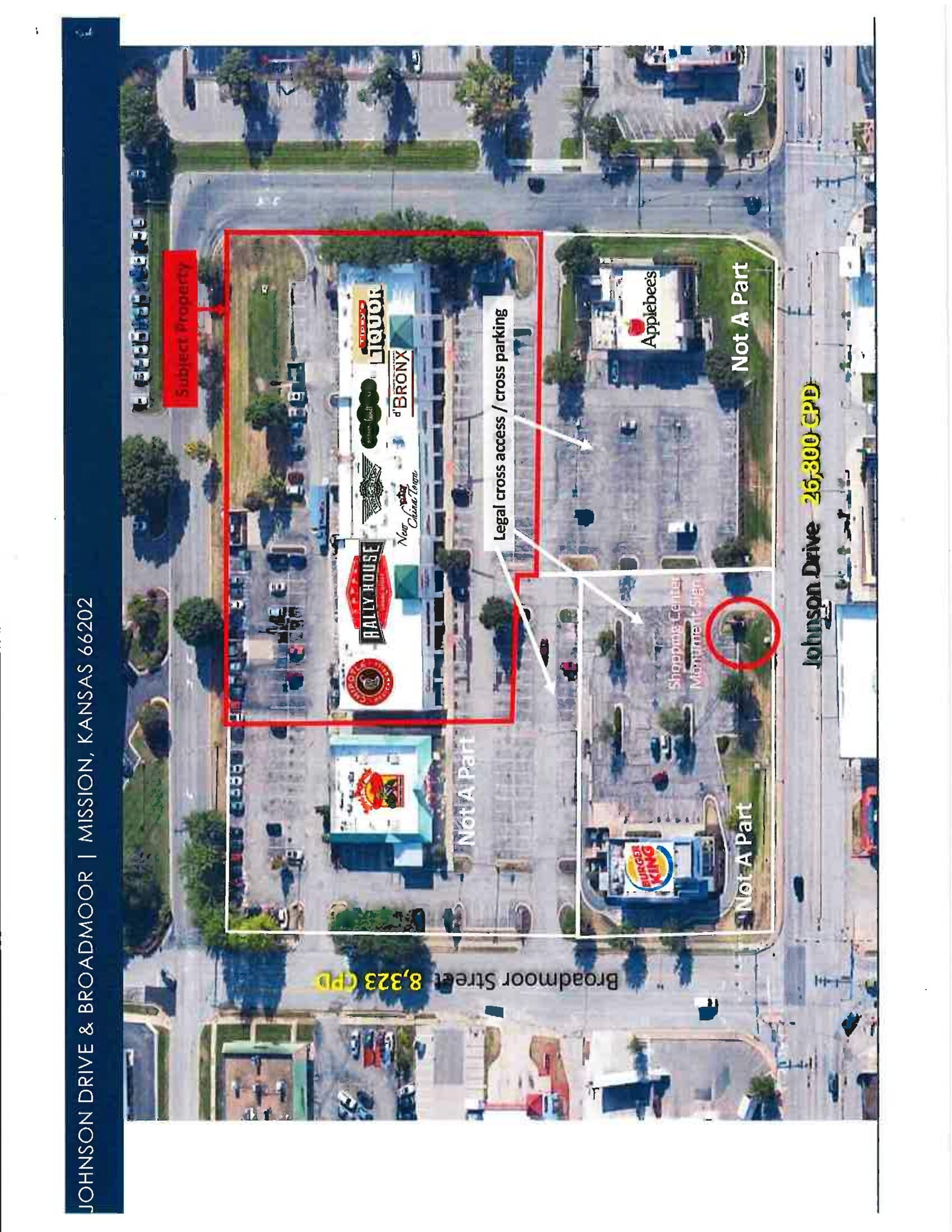 6820-6864 Johnson Dr, Mission, KS à louer Plan de site– Image 1 sur 1