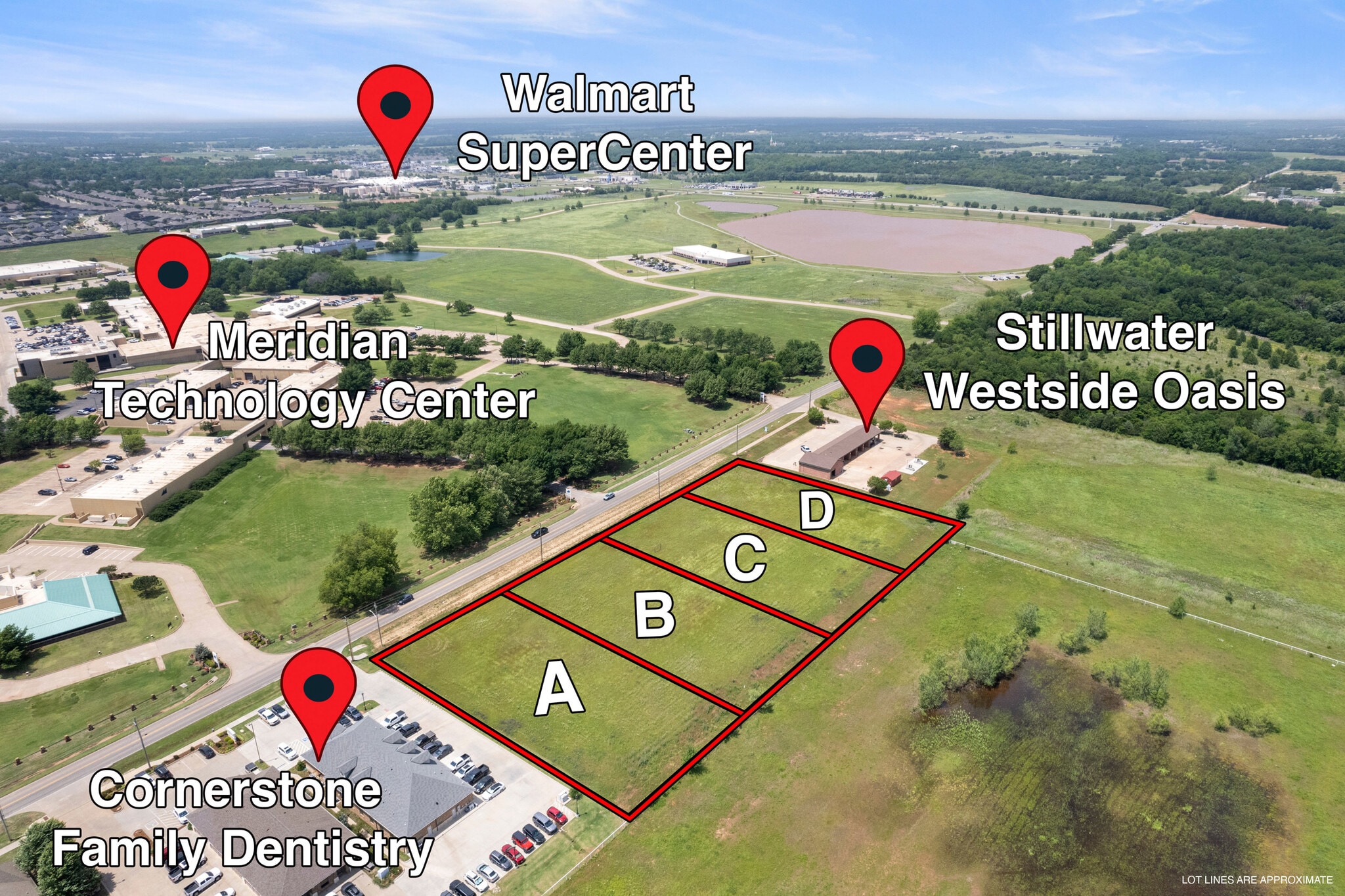 1305 S Sangre Rd, Stillwater, OK à vendre Aérien– Image 1 sur 15